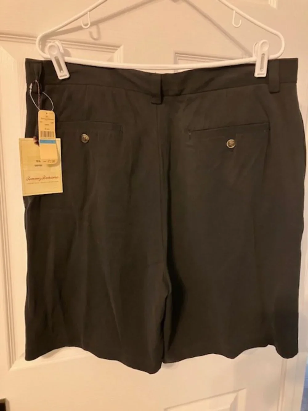 Tommy Bahama Sandpoint Black Shorts Chinos Men's Size 36 NEW With Tags